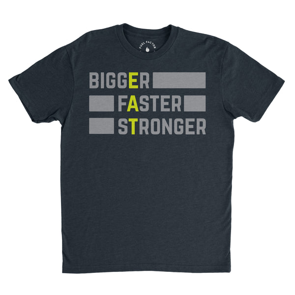Bigger. Faster. Stronger - Men